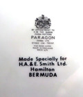 Marion To Bermuda Ocean Yacht Race Plate 1985 - Paragon For Ha   E Smith Bermuda