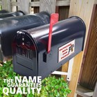 Anley Reflective Outgoing Mail For Pickup Magnet Sign 4x6 In  3 Pack 