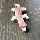 Vintage Celluloid Alligator Crocodile Brooch Pin Japan