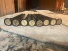 8 Antique Pump Organ Pulls Stops Organ Parts Lot D