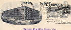     1909 Mccormick Manufac  Biscuits Candy Advert Edward  Canada Cover