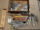 Vintage Drafting Tool Lot Alvin X-acto Compass Blades Gillott 303 Nibs Germany X