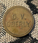 O  V  Oberly  Trading Token Coin Good For 5 Cents In Trade