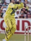 Wasim Akram Signed 8x10 Inch Pakistan Cricket Photo Wisden Greatest Ix