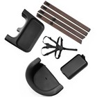 Stokke Clikk High Chair All-in-one With Tray   Harness - Black Warm