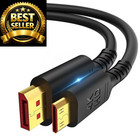 4k Displayport To Mini Hdmi Cable 5ft  Dp Male 5feet  Black 