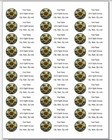 150 Sunflower Stained Glass Style Mailing Return Address Labels Personalized