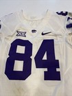 Game Worn Used Nike Kansas State Wildcats Ksu  Football Jersey Size 40  84