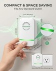 2pcs Household Energy Saver Power Factor Stabilizer With Voltage Regulation Func