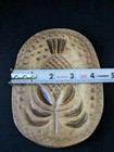 Antique Thistle Flower Motif Cookie Butter Mold Press Scottish Pride Pls Read