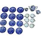Vintage Blue Willow Miniature Tea Set Made In Japan 21 Pieces