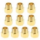 10pcs Brass Pipe Fitting  1 2  Female Npt X 1 2  Male Npt Adapters - 1 2  