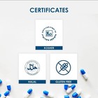 Size 000 Empty Gelatin Capsules Clear - 1000 Count   Gluten Free Kosher Non-