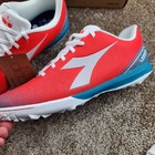 Diadora Pichichi Indoor Soccer Mens Orange Sneakers Athletic Shoes Us 11 Uk 10 5
