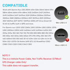Charger Cable For Garmin Gps  Mini Usb Shielding Car Charger Power C