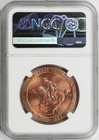 1960 Hk-583 So-called Dollar Pony Express Centennial Medal Ngc Ms67 Rd