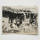 Japanese Army Troops Storm Ruined Building Shanghai China C1937 Collotype Photo