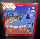 Gemmy Airblown Inflatable Nib 2006 Christmas 8  Long Noel Still Sealed Untested