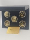 5x Coins  1967  2 X 2013  2 X 1978 1oz 24k Krugerrand Gold South Africa In Case