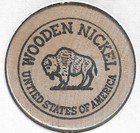 Little Buffalo State Park  Newport  Pennsylvania  Style 2  Token  Wooden Nickel