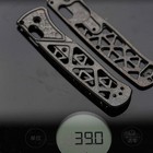 Titanium Backspacer Scales For Benchmade Bugout 535 Edc Diy Part