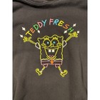 Teddy Fresh Spongebob Hoodie Black Collaboration 2020 Size L