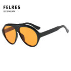Women Classic Oval Pilot Sunglasses Retro Outdoor Shade Glasses Uv Protection 