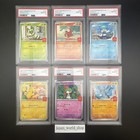 Psa 10 Mcdonald s Promo Complete Set Of 6 Pikachu 020 m-p Pokemon Card Japanese