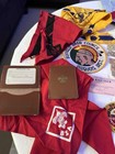 Large Lot Vintage 60s Boy Scouts Memorabilia  Patches  Id Neckerchief Slides Hat