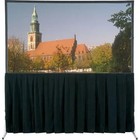Da-lite Fast-fold Deluxe Stand - 130  Diagonal - Da-tex Rear Projection - Black