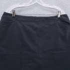Nike Golf Womens Athletic Golf Skort Skirt 16 Black Stretch Activewear Zip