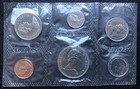 Canada 1968 6 Coin Unc Mint Year Set   Sealed Pack By Royal Canadian Mint Rcm