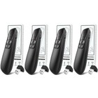 Wireless Presentation Clicker Remote With Red Laser Pointer - Long Range Ppt Adv