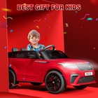 12v Battery Powered Kids Ride On Car Remote Control Led Headlights Rocking Toy