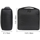 Water Resistant Camera Insert Case Padded Bag For Dslr Slr Lens Black