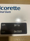 New Nicorette Gum Original 2 Mg 170 Pcs Nicotine Gum Stop Smoking Exp  06-2025