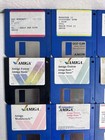 Vintage Commodore Amiga Floppy Disks Os Workbench Utilities Software Retro Lot