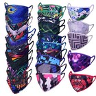 Face Mask Washable Uk Reusable Masks Mouth Nose Breathable Protection Lycra