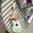 Loog Kids  Mint Green Ukulele 4-string Polished Standard Body And Pick sold Out