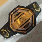 Ufc Legacy Championship Title Belt 2mm Brass Gold  Replica Belt Adult Size