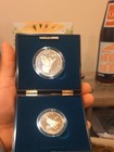 1995 U s  Mint Civil War Battlefield 2 Coin Commemorative Proof Set In Ogp W coa