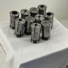 Lot Of 10 Hardinge 2j Collets 1 4 1 2 7 8 3 8 1 8 9 19 11 16 3 16 7 16 15 16