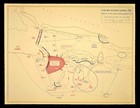Vintage Battle Of Gazala Map North Africa Bir Hakeim Line Wwii World War 2