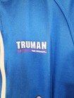 Vintage Late 90s Blue White Champion Fieldhouse Track Jacket Truman State Large 