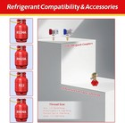 3-way Manifold Gauge Set For R22  R134a  R410a  R404a - Hvac Tool