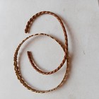 Ancient Rare Antique Bronze Viking Twisted Bracelets  2 P  Amazing Very Stunning