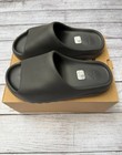 Adidas Yeezy Slide Men   s Black Slip-on Foam Sandals Comfort Us 10 Id5103