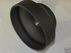 72mm 3 Stage Collapsible Rubber Lens Hood Canon Nikon Sony Sigma Pentax Camera 