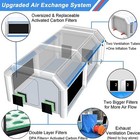 Bonooth Upgraded Inflatable Paint Booth For Car Painting With Oversized Filters