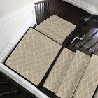 9 x30 bullnosed Carpet Stair Treads Area Rug Door Mat Set Self Adhesive Pure Era